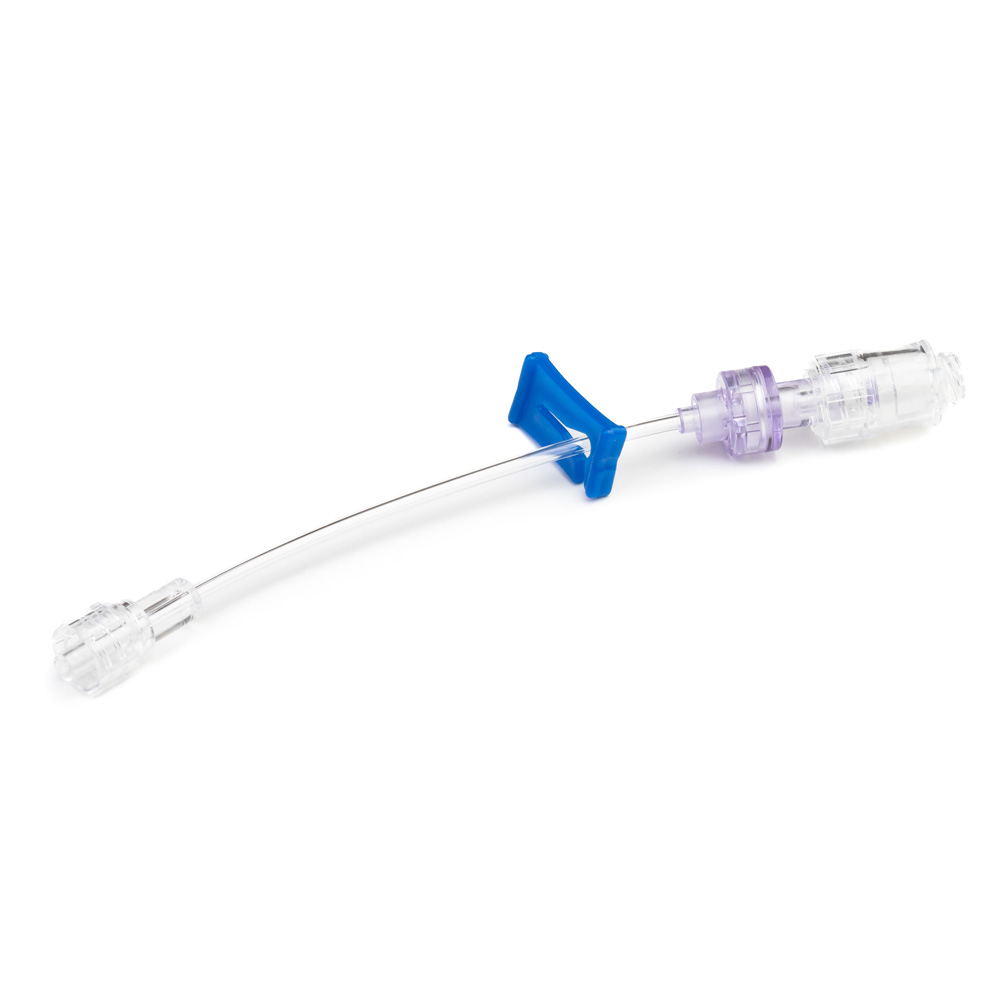 Single Lumen T Extension Set With Negative Needlefree Valve